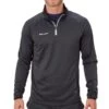 BAUER Vapor Fleece 1/4 Zip Top Junior Schwarz -Hockey Meister Bauer Zip schwarz 600x600 1