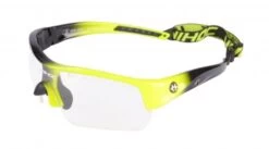 Unihoc Brille Victory - Gelb/schwarz Junior