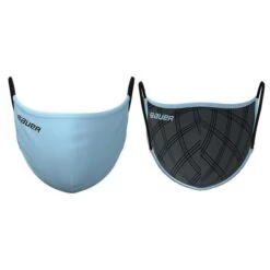 Bauer Mund Und Nasenschutz Reversible Sky Blue/Plaid